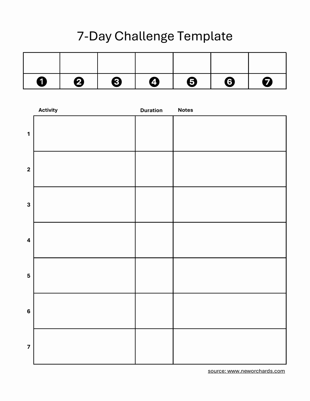 Free Daily Checklist Templates (PDF, Word, Excel)