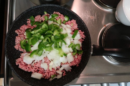 Beef Chili with Red Beans and Rice (AKA Chili Cheese and Rice)