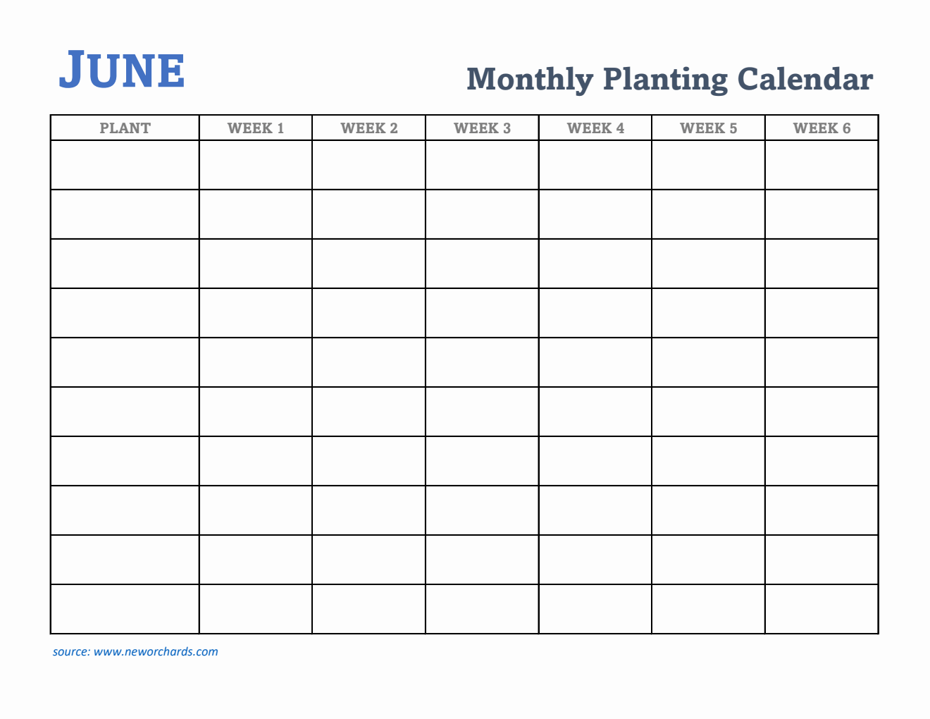 Free Monthly Planting Calendar Templates PDF Word Excel free-monthly-planting-calendar-templates-pdf-word-excel