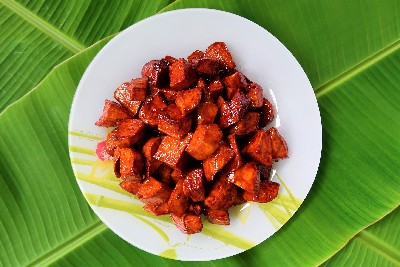 Camote Cue Recipe (Deep Fried Caramelized Sweet Potatoes)