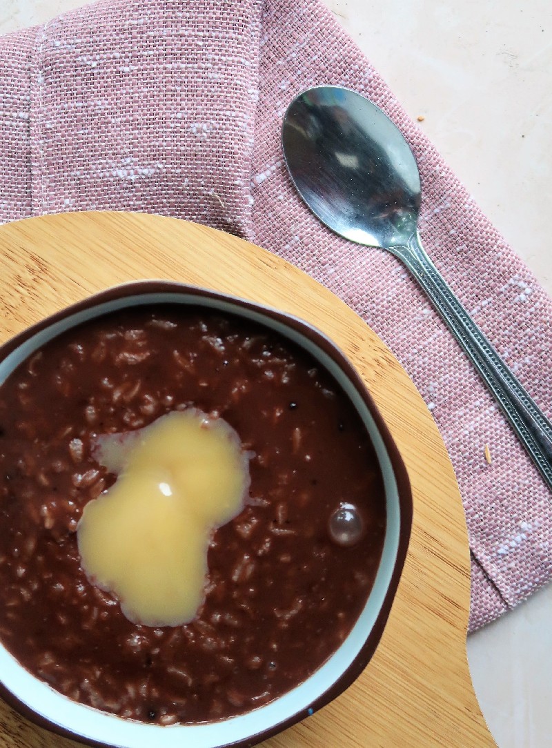 Champorado Recipe (Sweet Chocolate Rice Porridge)