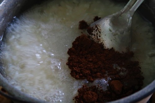 Champorado Recipe (Sweet Chocolate Rice Porridge)