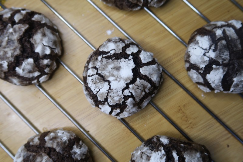 Chocolate Crinkle Cookies Chocolate Crinkle Cookies