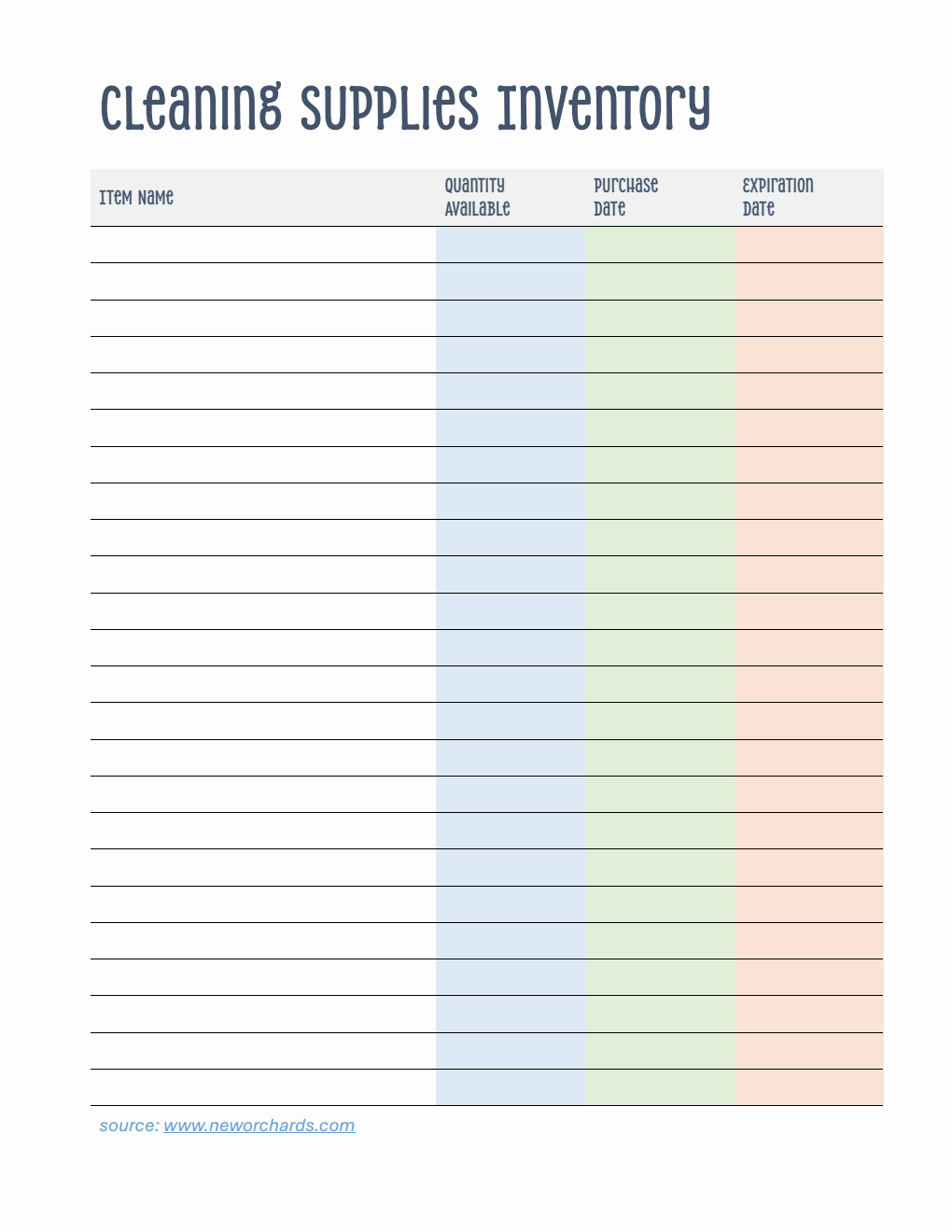 Free Supplies Inventory Template Word free-supplies-inventory-template-word