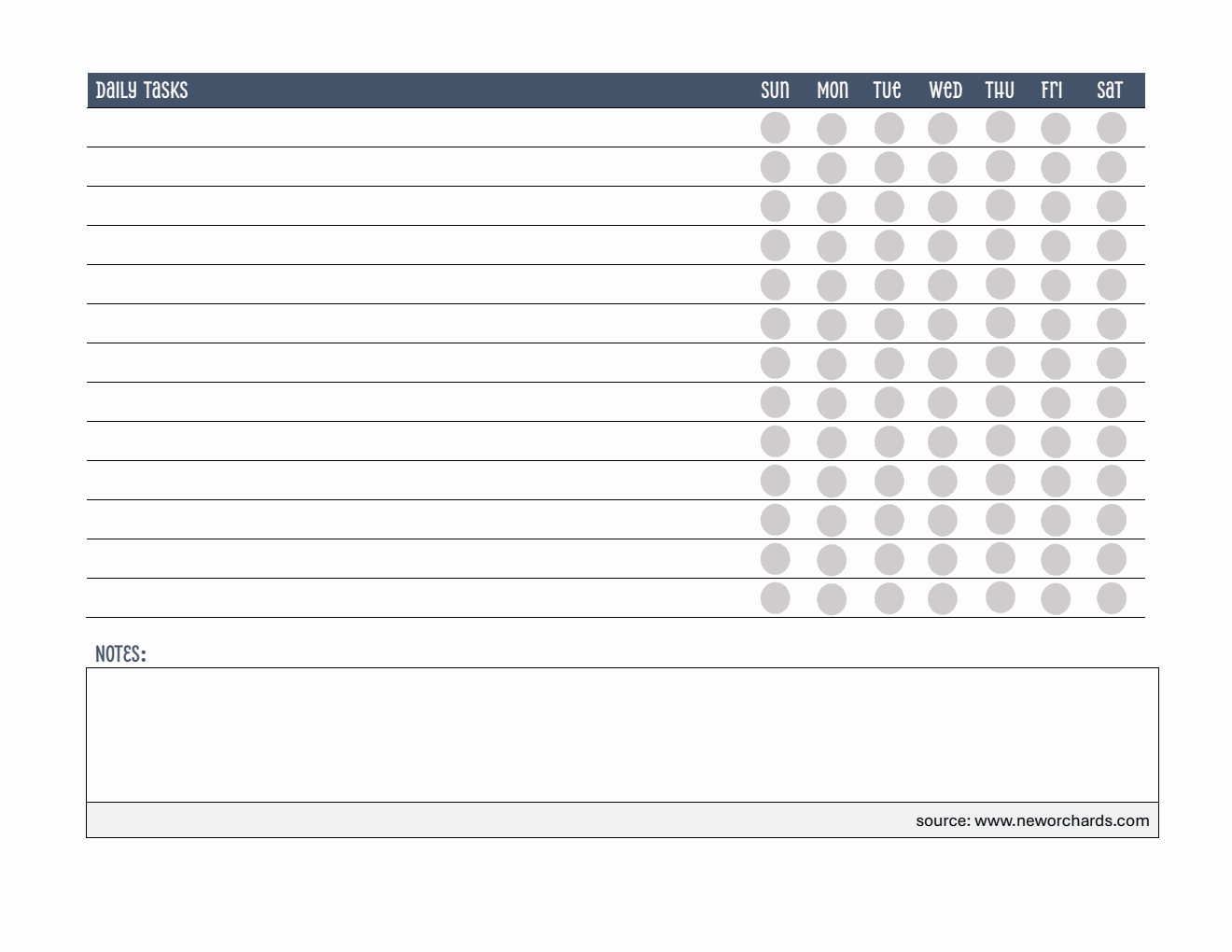 Free Checklist Templates (PDF, Word, Excel)