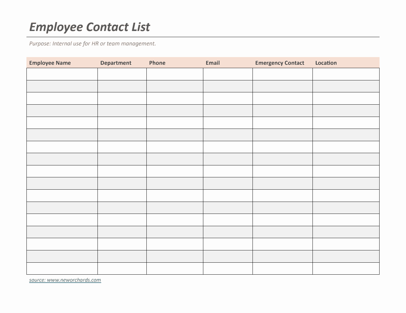 Free Contact List Templates PDF Word Excel free-contact-list-templates-pdf-word-excel