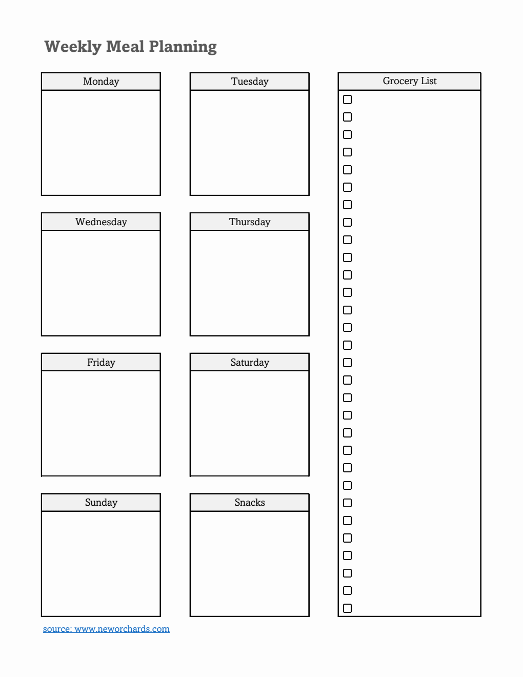 Free Menu Planner Templates PDF Word Excel free-menu-planner-templates-pdf-word-excel