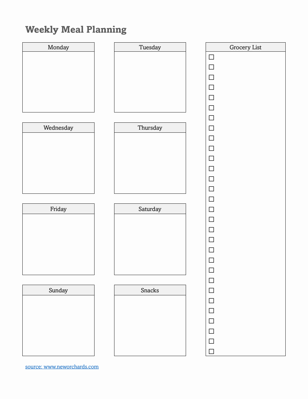 Family Meal Planning Template Download In Word family-meal-planning-template-download-in-word