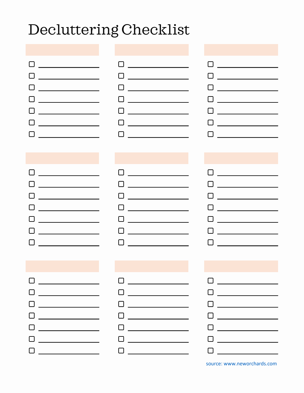 Free Cleaning Templates (PDF, Word, Excel)