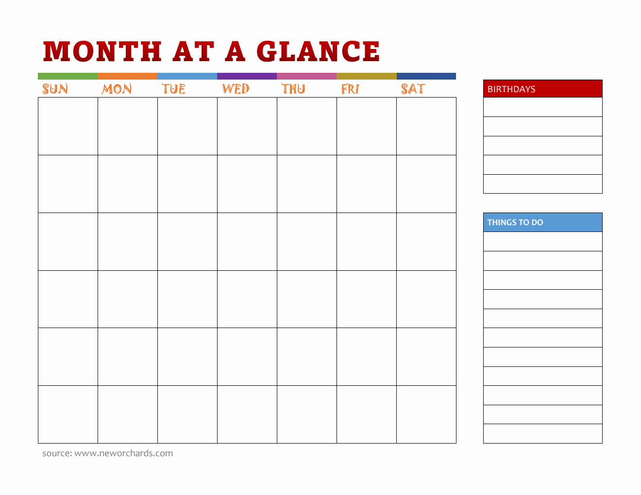 Free Monthly Habit Tracker Templates (PDF, Word, Excel)