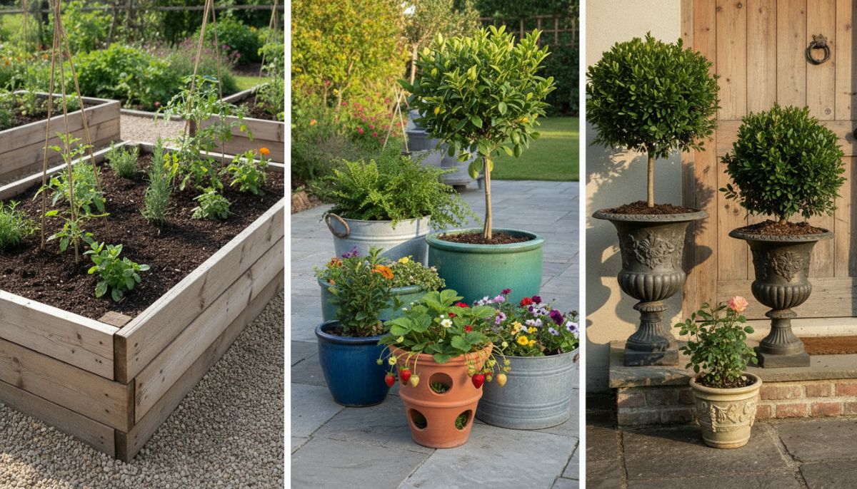 Raised Beds vs Containers vs Pots: Which Should You Grow In?