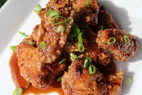 Honey Garlic Chicken Wings Recipe