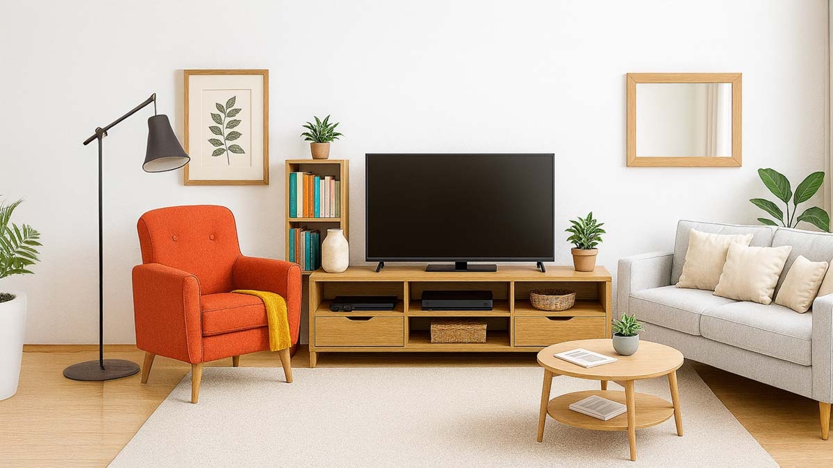How to Create a Cozy and Organized Living Room