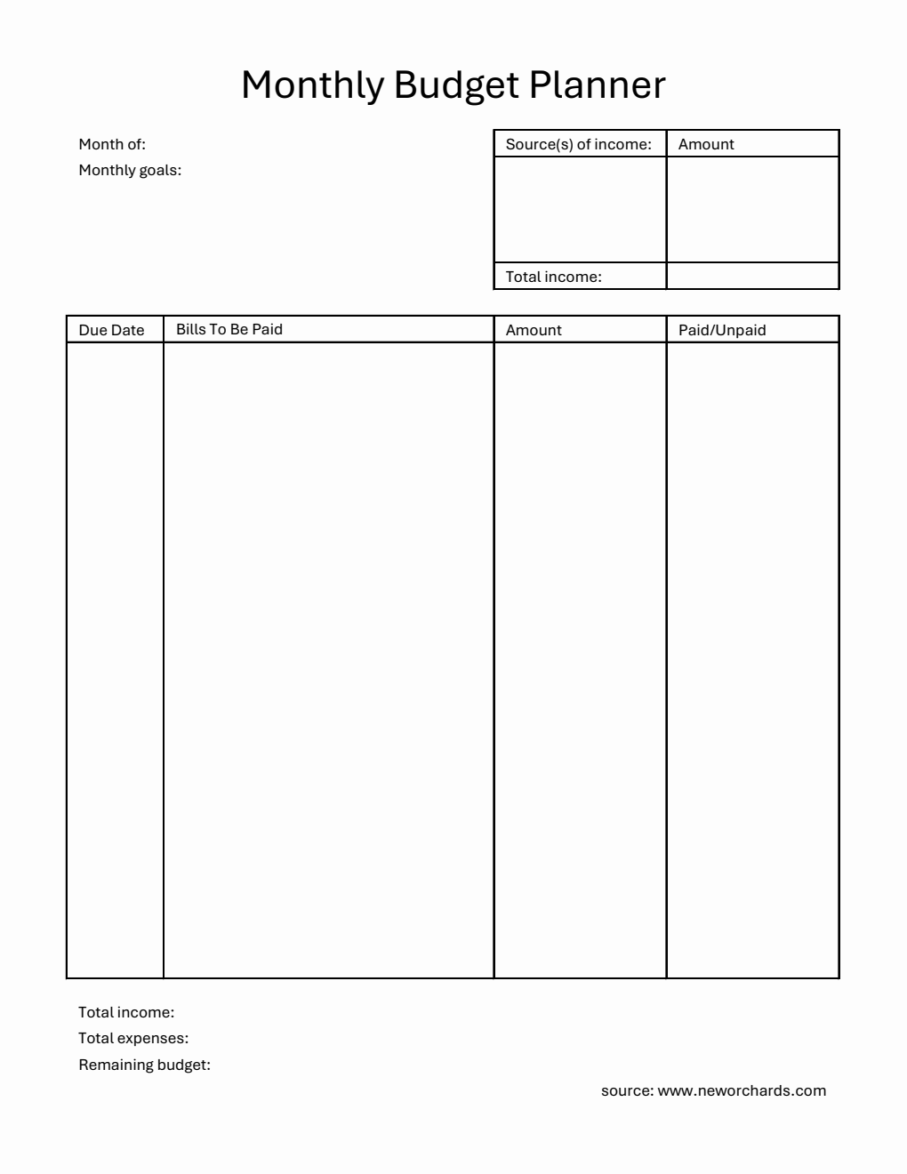 Free Expense Tracker Templates PDF Word Excel free-expense-tracker-templates-pdf-word-excel