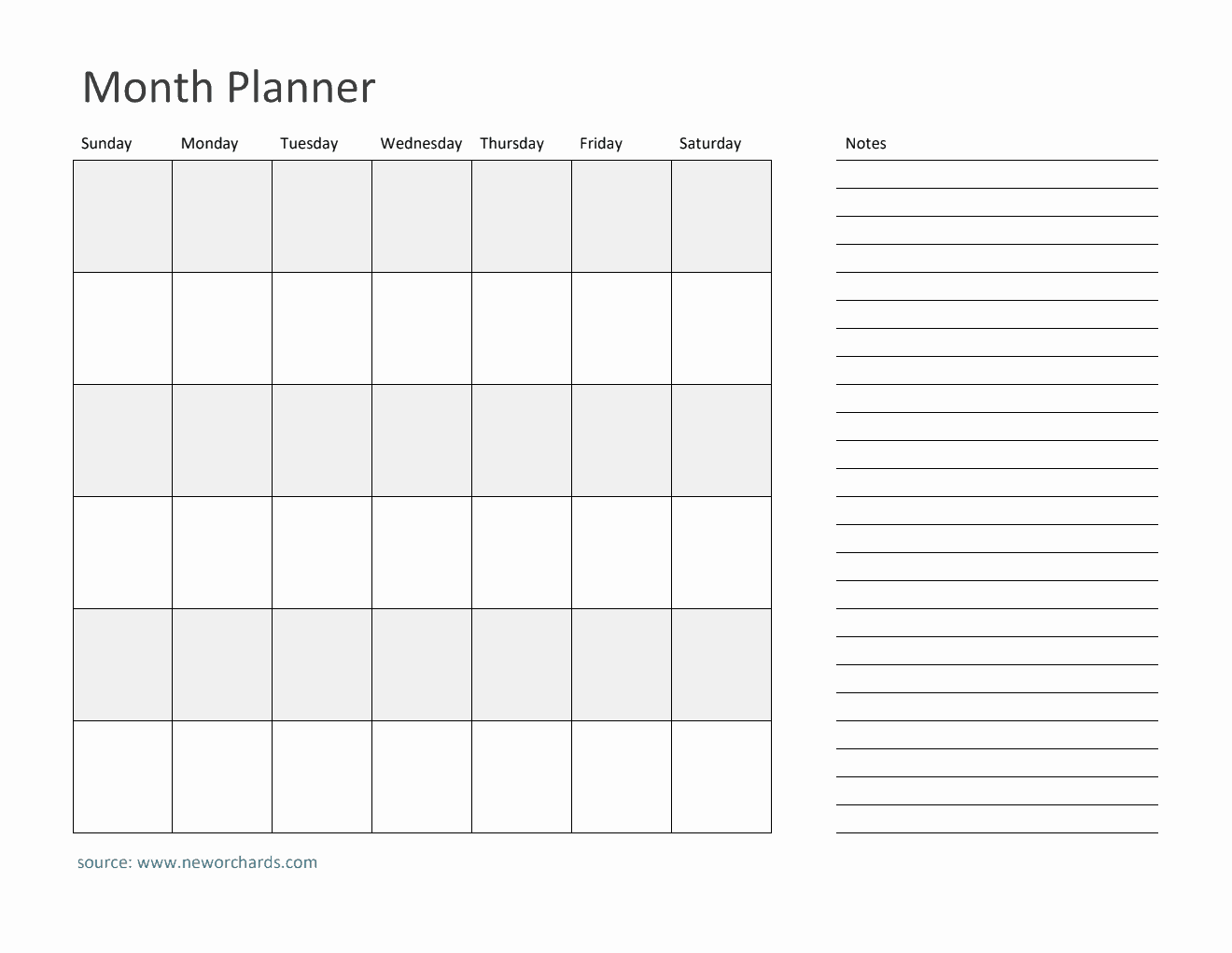 Free Monthly Checklist Templates PDF Word Excel free-monthly-checklist-templates-pdf-word-excel