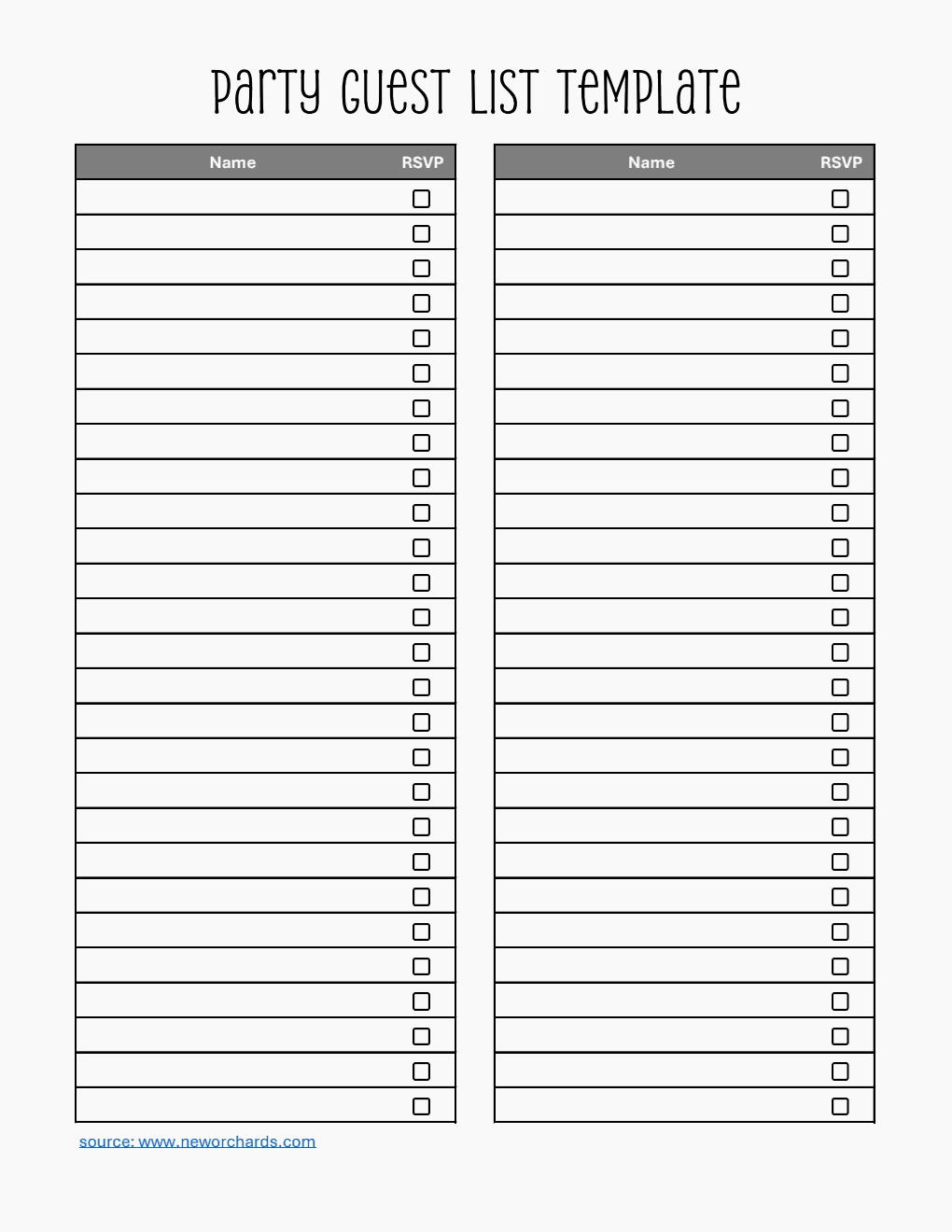 Free Event Templates (PDF, Word, Excel)