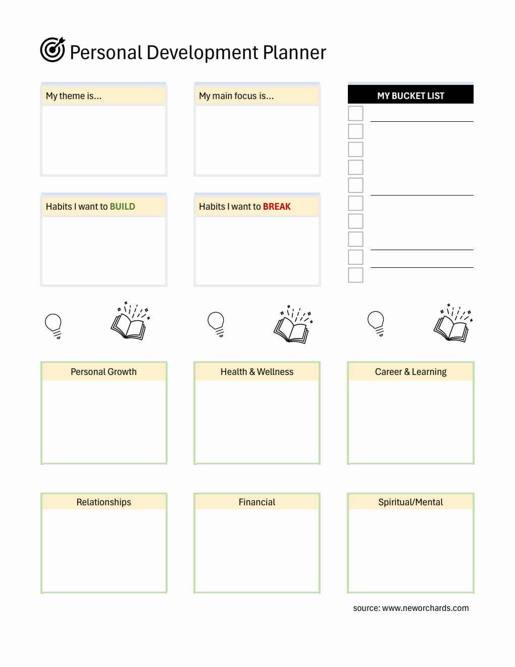 Free Smart Goals Templates (PDF, Word, Excel)