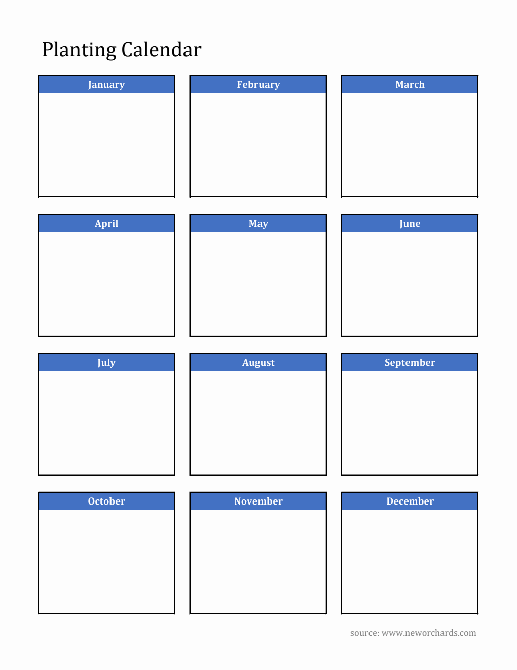 Free Excel Planting Calendar Templates free-excel-planting-calendar-templates