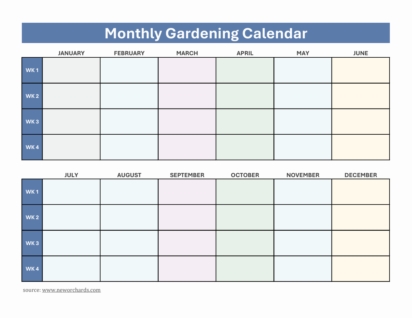 Free Gardening Templates (PDF, Word, Excel)