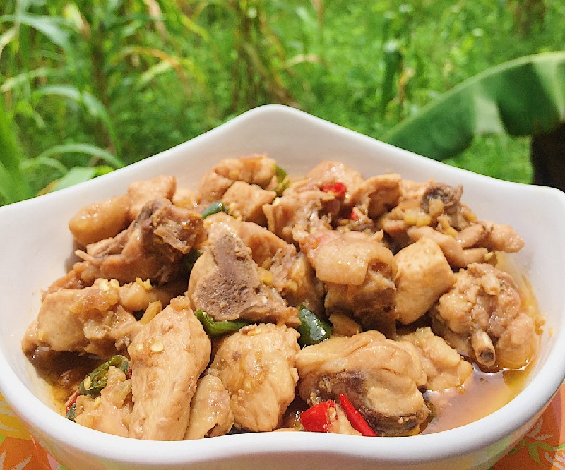 Spicy Chicken Stew Recipe (Chicken Halang-Halang)