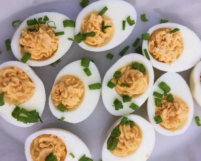 Spicy Deviled Eggs Recipe