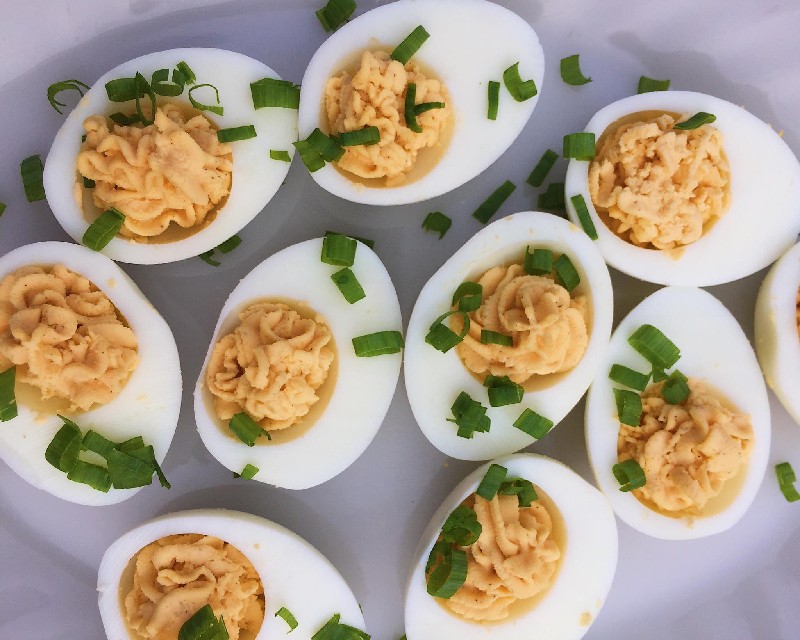 Spicy Deviled Eggs Recipe