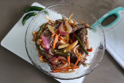 Spicy Fish Escabeche