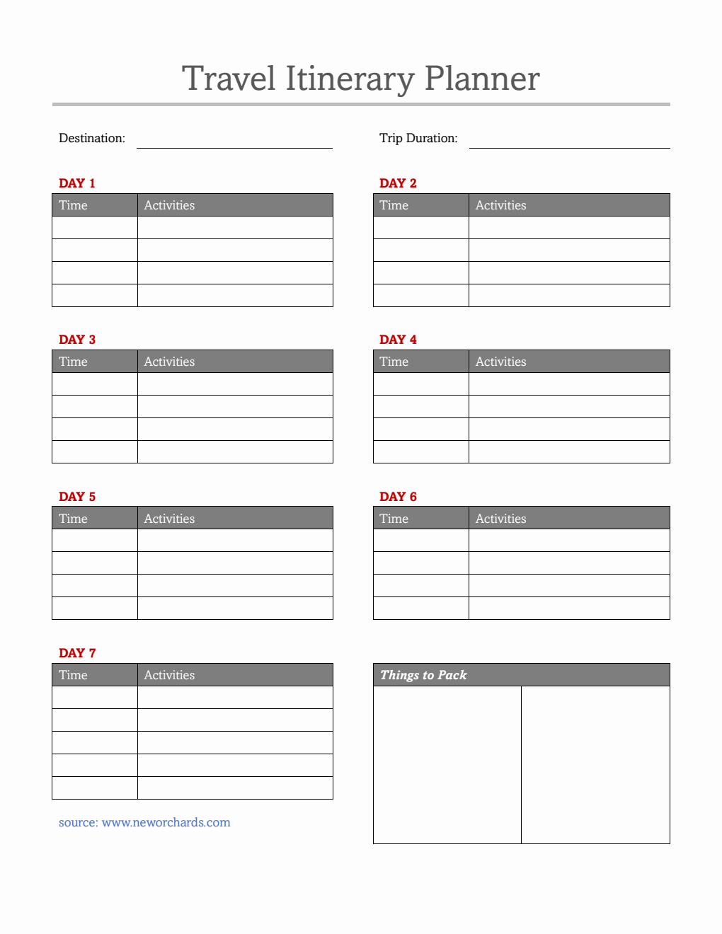 Free Itinerary Template Download In Word free-itinerary-template-download-in-word