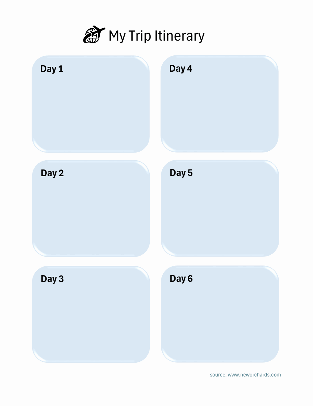 Free Trip Itinerary Templates PDF Word Excel free-trip-itinerary-templates-pdf-word-excel