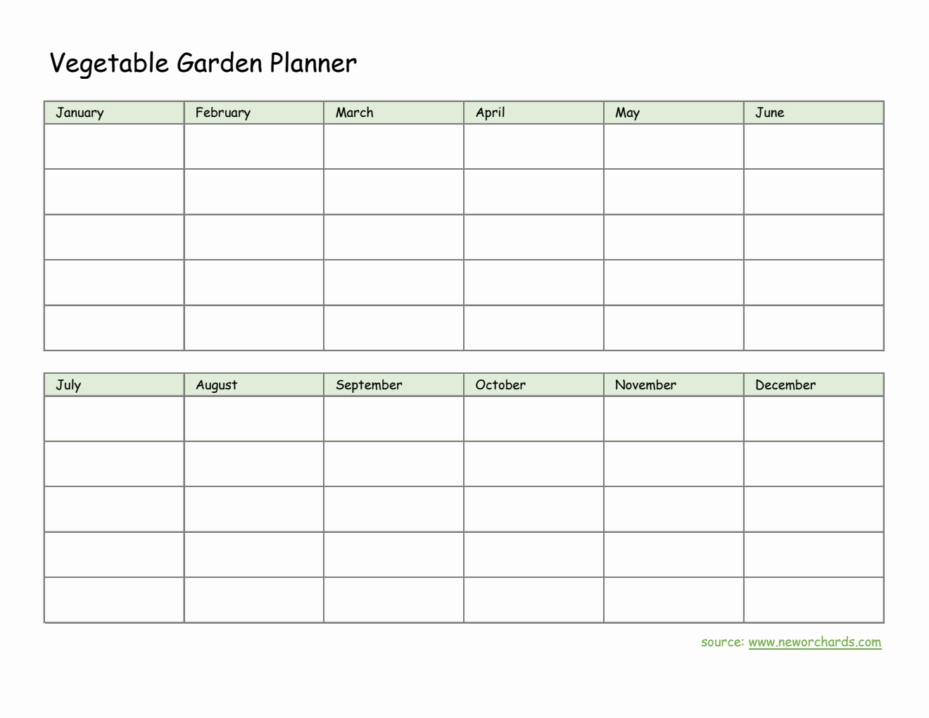 Free Excel Gardening Templates free-excel-gardening-templates