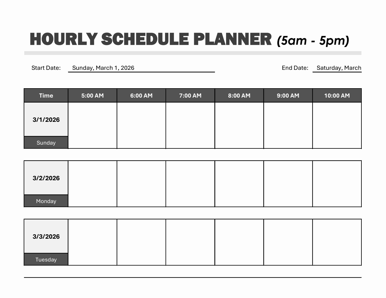 Free Weekly Schedule Templates PDF Word Excel free-weekly-schedule-templates-pdf-word-excel